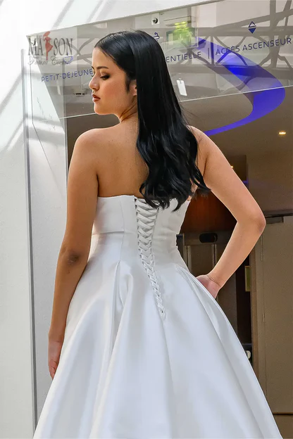 Robe de mariée longue Lolita – Image 24