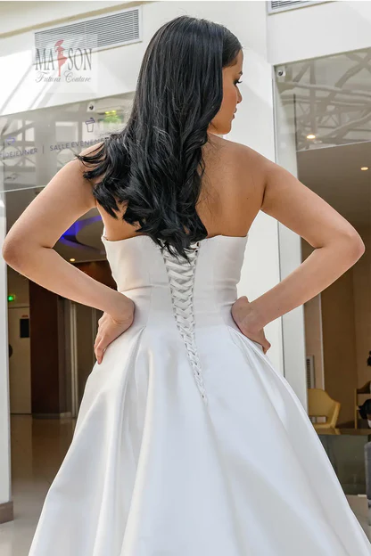 Robe de mariée longue Lolita – Image 22