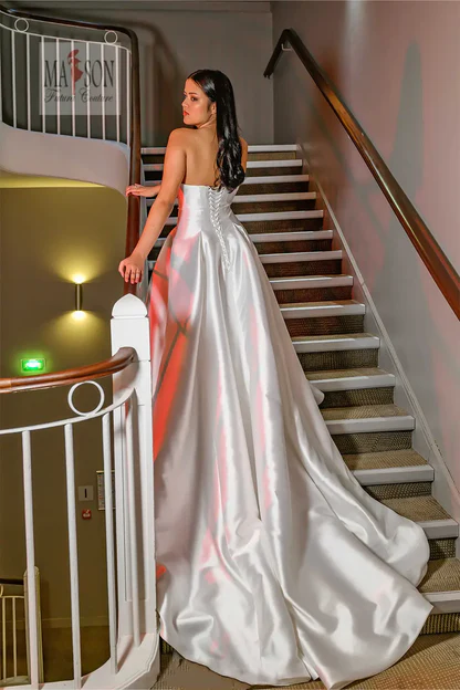 Robe de mariée longue Lolita – Image 13