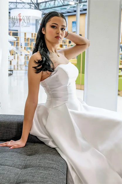 Robe de mariée longue Lolita – Image 35