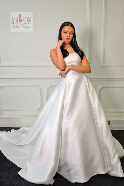 Robe de mariée longue Lolita – Image 4