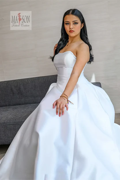 Robe de mariée longue Lolita – Image 33