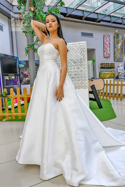 Robe de mariée longue Lolita – Image 29