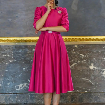 Robe à cocktail mi-longue Francine