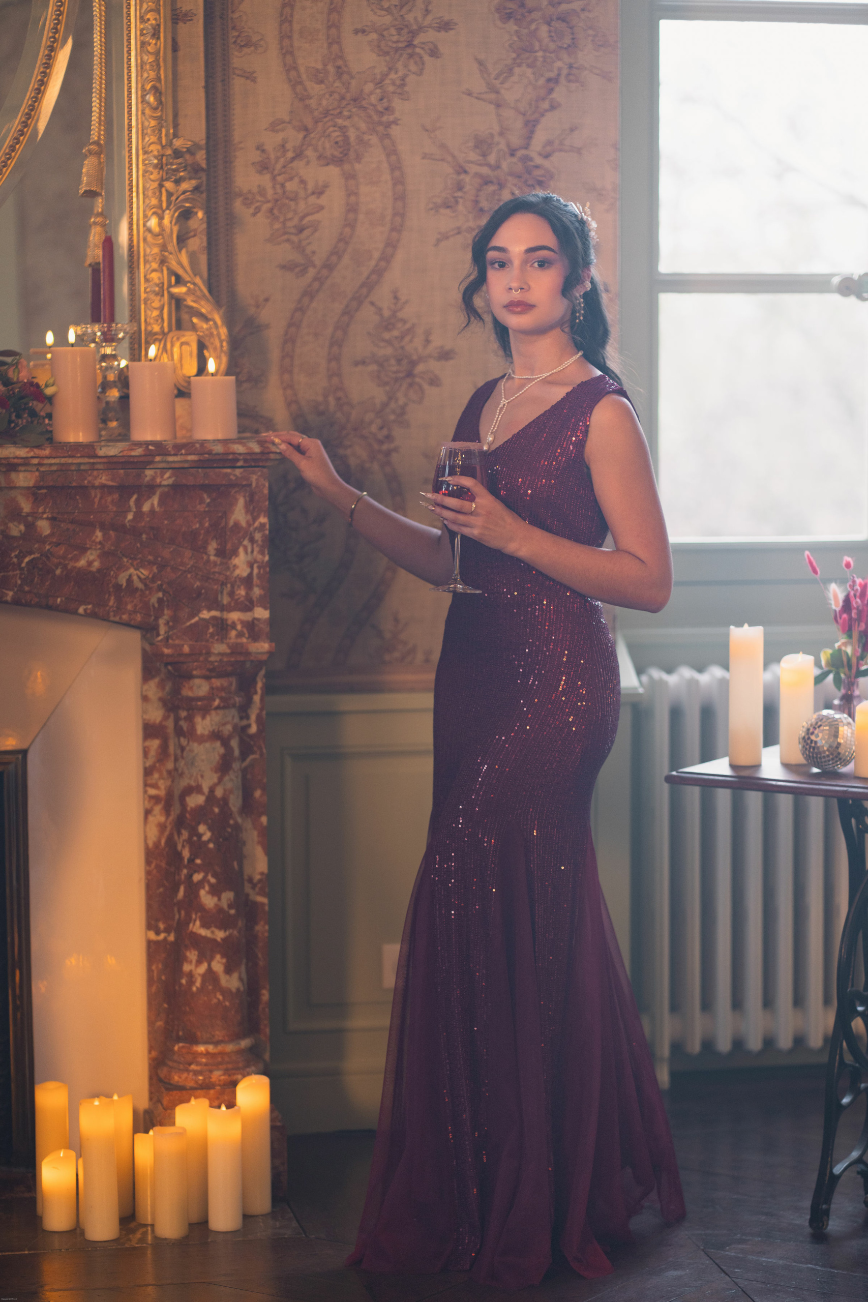 Robe de soirée élégante — Univers Soirées