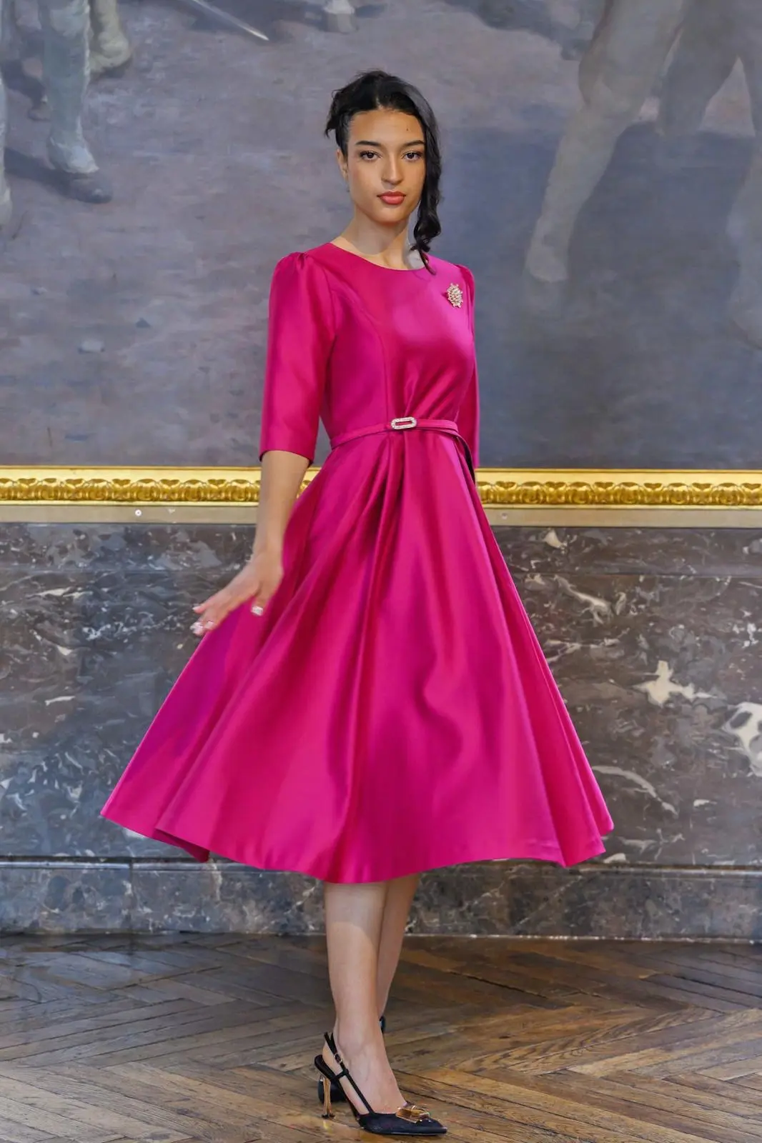 Robe de cocktail courte et chic pour événement