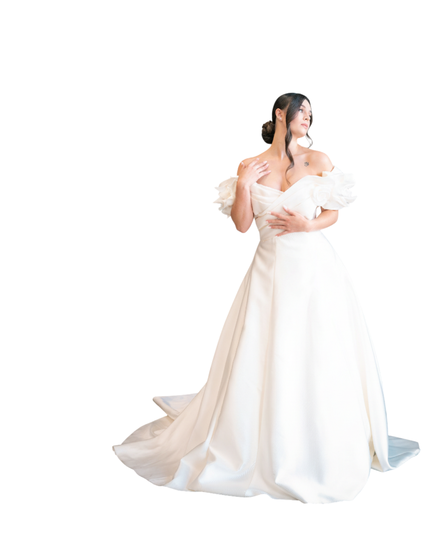 Atelier haute couture, détail de confection artisanale