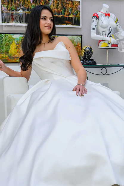 Robe de mariée longue Bonita – Image 4