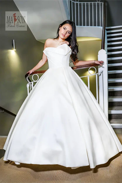 Robe de mariée longue Bonita – Image 13