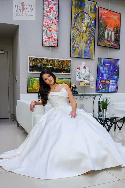 Robe de mariée longue Bonita – Image 6