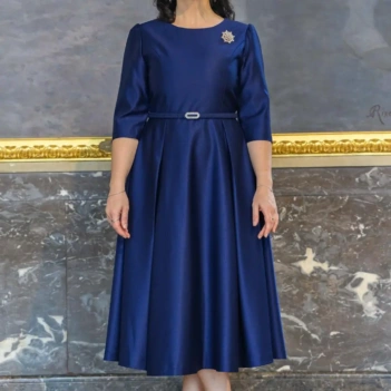 Robe à cocktail mi-longue Francine